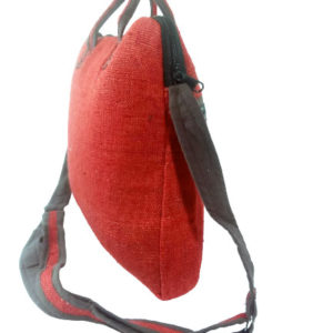 Hemp Round Shape Sling Bag –